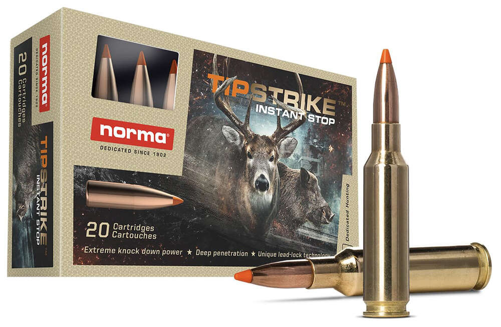 Ammunition Norma Ammunition ZPAP M85 NORMA TIPSTRIKE 6.5CREED 140GR 20/10 • Model: ZPAP M85